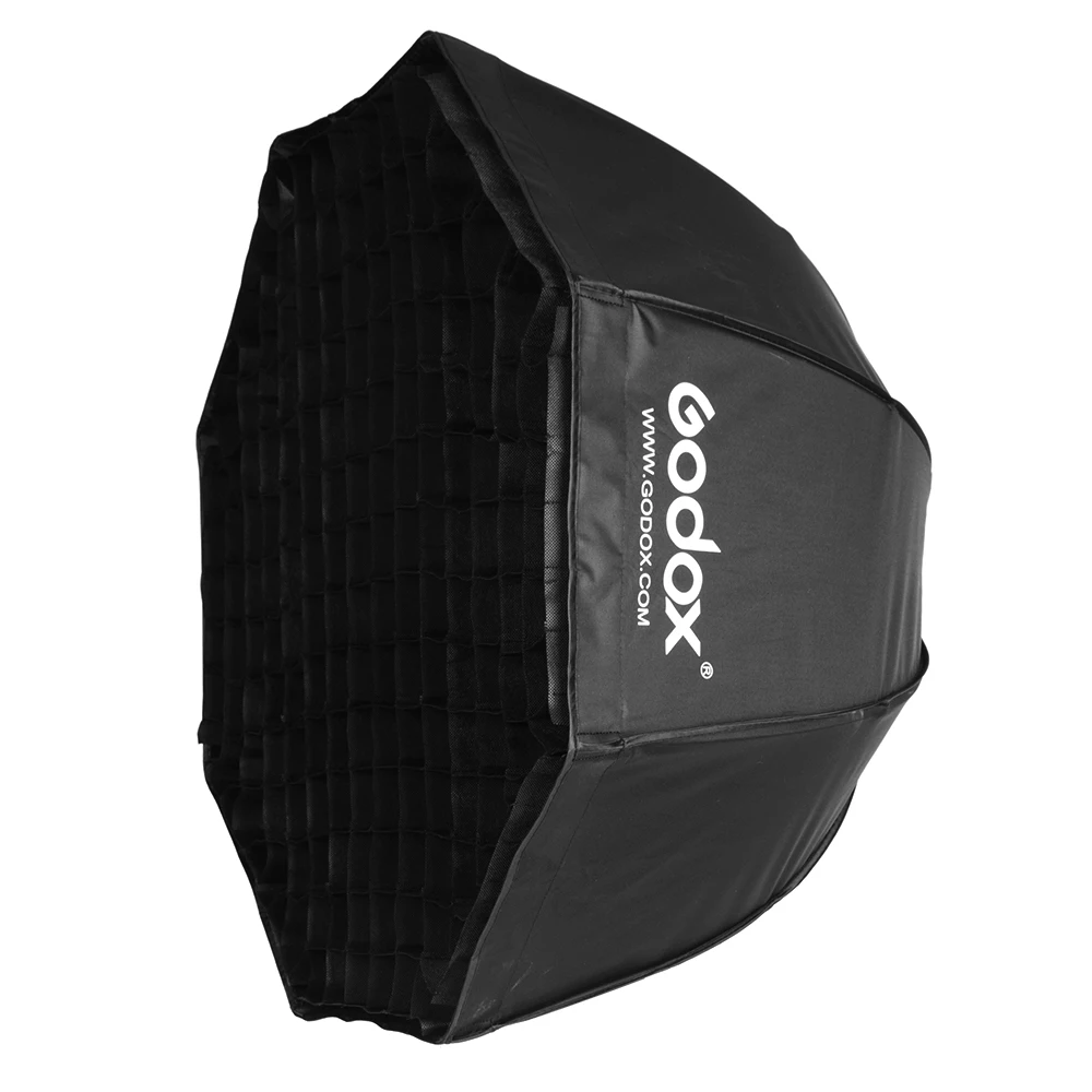 Godox портативный софтбокс 120 см 47 дюймов с сотовой сеткой восьмиугольный Зонт для
