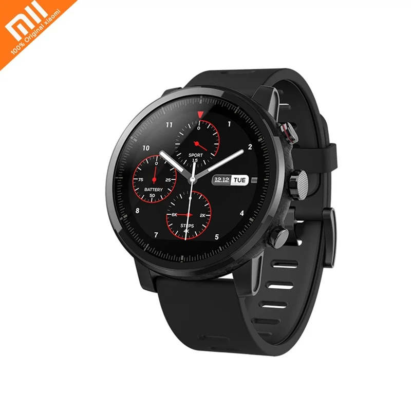Глобальная версия xiaomi Amazfit Smartwatch 2 gps Bluetooth 4 512 MB GB монитор сердечного ритма