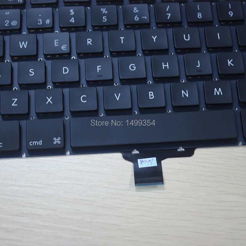 5 шт. Подлинная A1278 испанская клавиатура для Apple Macbook Pro 13 ''A1278 Клавиатура с Blacklight