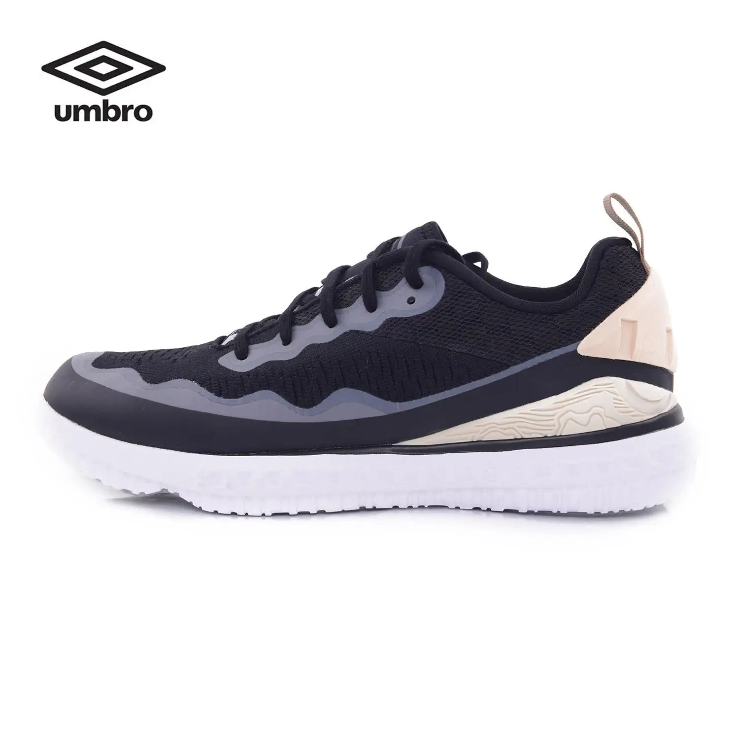 Umbro, мужские кроссовки,, супер светильник, модные кроссовки для бега, амортизирующие кроссовки, дышащая спортивная обувь, Ucc90801 - Цвет: Черный