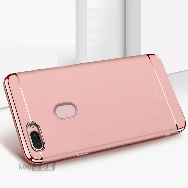 Oneplus 5T A5010 Phone case For One Plus 5t 1+5 T 6.01inch Original Gold Plated Back Cover Full Protect PC Hard Shell New Coque | Мобильные