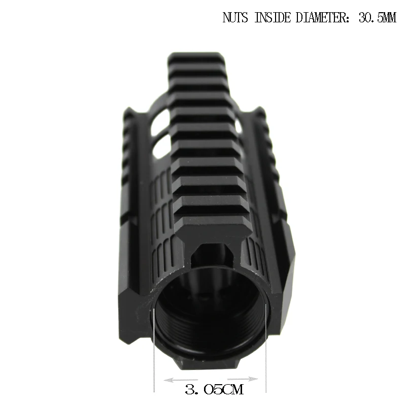 Тактическая ультра короткая рельсовая система CQB 4 0 дюйма (BK/DE) для страйкбола AEG