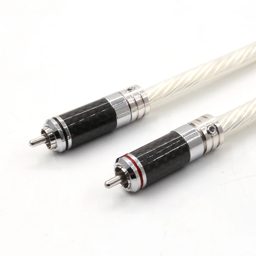 Пара Nordost Odin опорный соединительный кабель RCA с родиевым покрытием штекер из