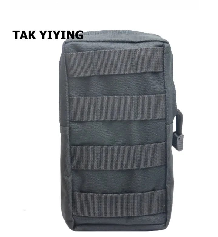 black TAK YIYING тактический MOLLE PALS модульная поясная сумка, подсумок, аксессуары, медицинский набор инструментов - Цвет: black