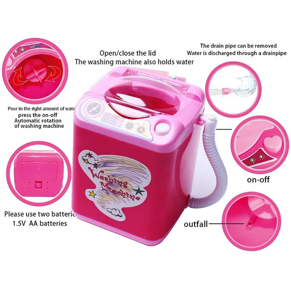 Мини электрическая щетка для макияжа устройство очистки мини автоматическая