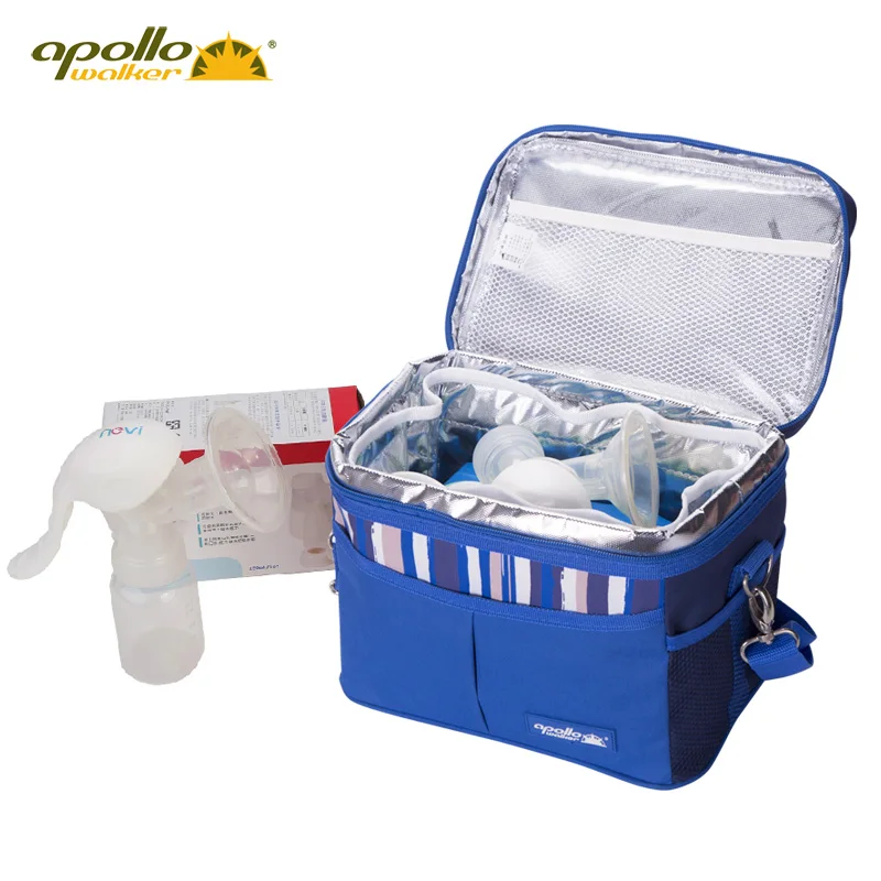 

Apollo Cooler Bag 8L Breast milk Cold storage and fresh keeping Ice Bags Inhibiting bacteria Aluminum foil Insulated thermal bag