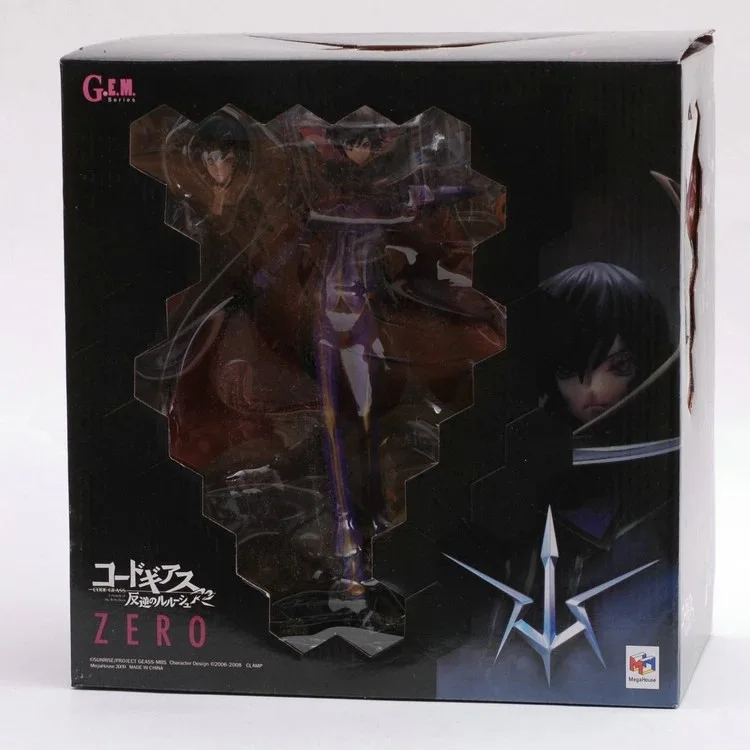 Экшн фигурка из аниме кода Geass игрушка G.E.M. Коллекционная модель R2 zero с ПВХ