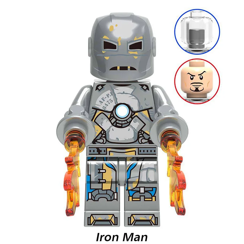 Для Железного человека Броня Marvel Tony Stark Thanos Pepper Ironman MARK1 Mark5 Mark41 Mark7 Mark85 Mark46