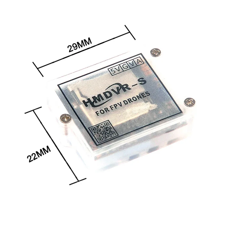 Micro Mini HMDVR S DVR видеорегистратор для монитора FPV RC Квадрокоптер Дрон аудио видео