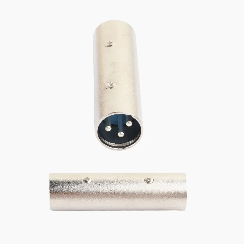5 шт./лот цинковый сплав 3Pin XLR штекер-штекер микрофон Микрофон питания для разъема