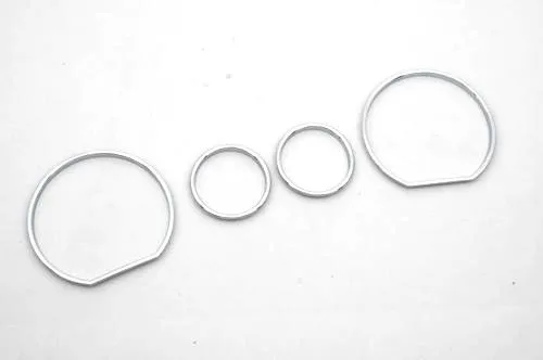 

Car Outdoor Decoration Chrome Dash Board Gauge Ring Set for BMW E46 3 Series