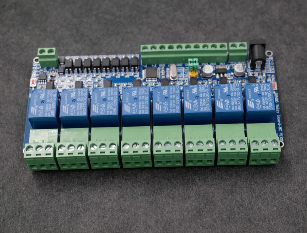 8 релейный модуль канальный MODBUS RTU RS485 плата расширения сети TTL (режим Modbus RTU)|8