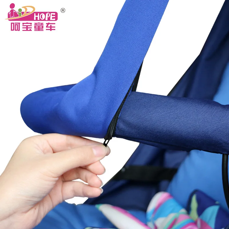 HOPE детская коляска моющаяся Жевательная подлокотник крышка защита поручень