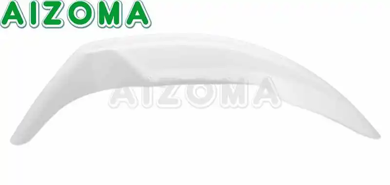 White Синее переднее крыло для мотокросса, Гоночное крыло для Honda Kawasaki Yamaha WR YZ TTR WRF 125 250 450 426 500 Универсальный - Цвет: White