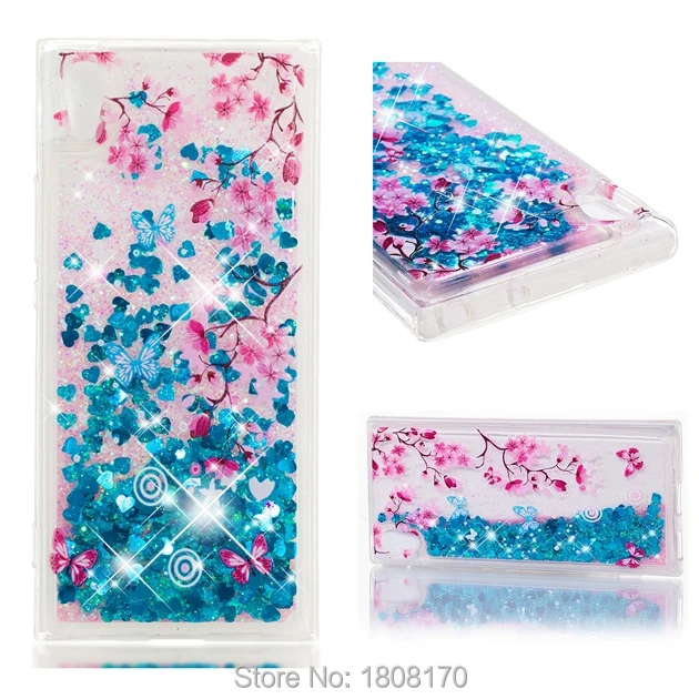 Мягкий чехол из ТПУ C Ku Quicksand Liquid Star для Sony Xperia XA1 Plus Ultra XZ Premium L2 XZ1 XZ2 Compact XA2 Cover 1 шт.|Чехлы-книжки| |