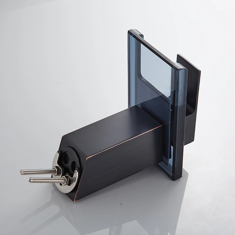 Светодиодный смеситель для умывальника латунный Смеситель горячей и холодной