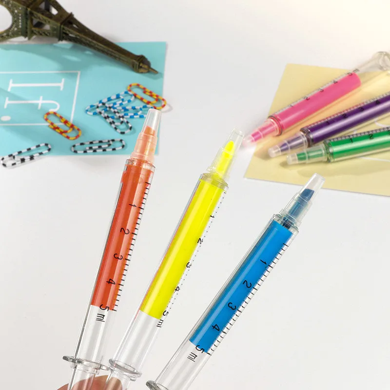 Helpro шприц художественный маркер ручка мини прозрачный полюс рисунок знак