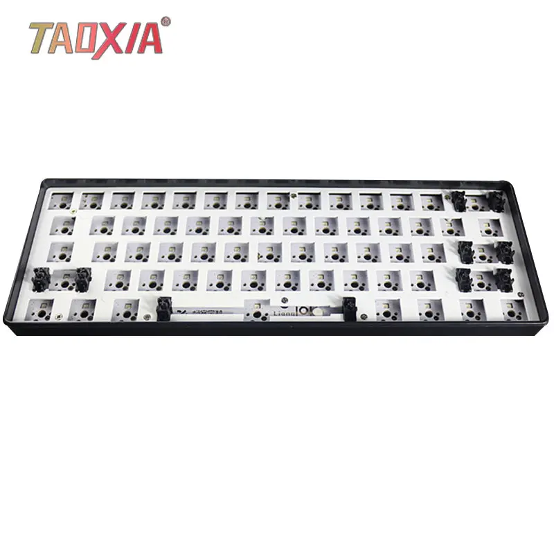 GK61S индивидуальный 60% GH60 двухрежимный механический комплект клавиатуры PCB