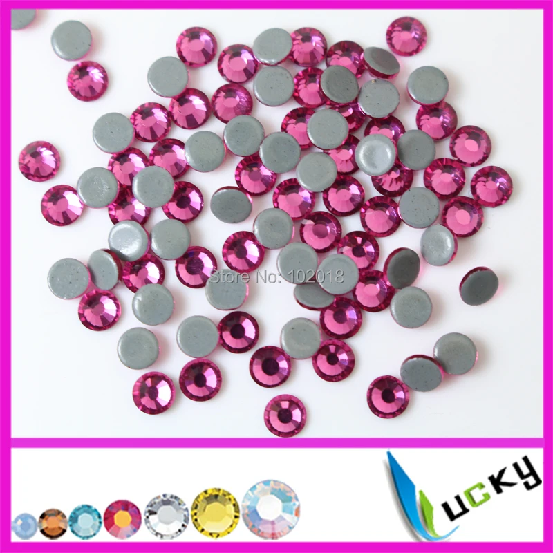 1440 шт. Стразы ss16 розового цвета на китайском рынке стразы со стразами копия DMC swarov