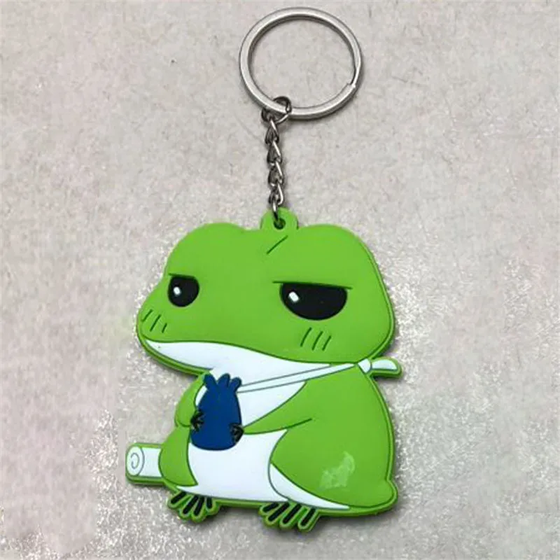 Игровой дорожный брелок лягушка кулон игрушки милый мультяшный ПВХ фигурки