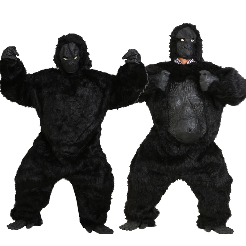 Маскарадный костюм на Хэллоуин Рождественская вечеринка одежда шимпанзе
