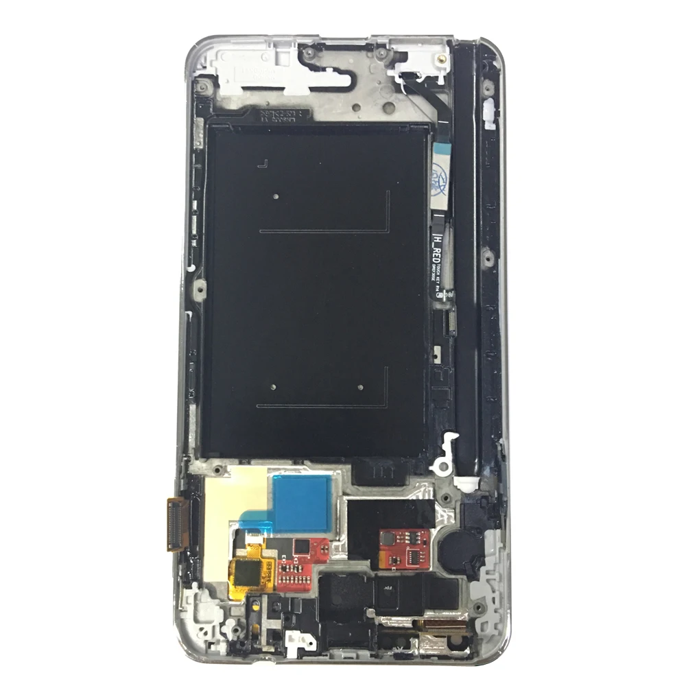 Регулировка яркости lcd s для samsung Galaxy Note 3 N9005 Note3 lcd дисплей рамка кодирующий преобразователь сенсорного экрана в сборе Замена
