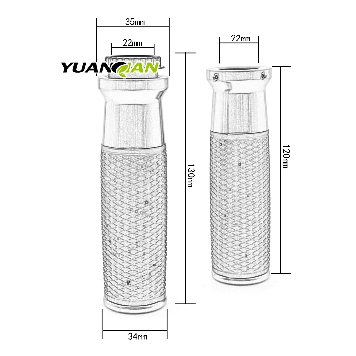 Ручки мотоциклетные с ЧПУ для BMW R1200RT R 1200RT 7/8 дюйма 22 мм | Автомобили и мотоциклы