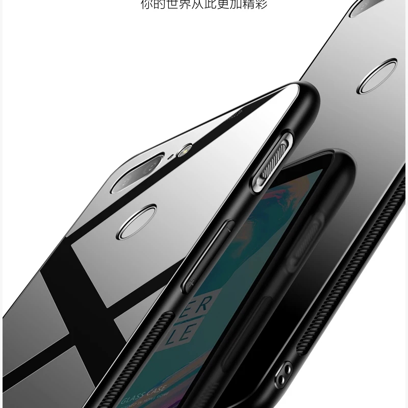 Закаленное Стекло роспись Чехлы для ONEPLUS 5 т задняя крышка ONEPLUS5T защитной оболочки