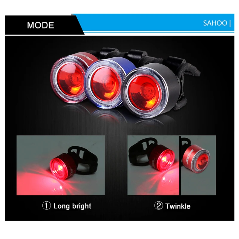SAHOO велосипедный задний фонарь светодиодный mtb Горный Дорожный велосипед luces