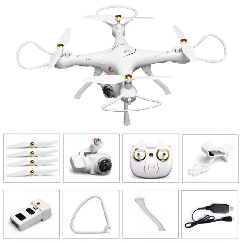 Attop W9 gps Радиоуправляемый Дрон с 2,4G 720 P/5G 1080P HD камерой Wifi FPV Follow Me объемный режим удержания высоты Радиоуправляемый квадрокоптер игрушки