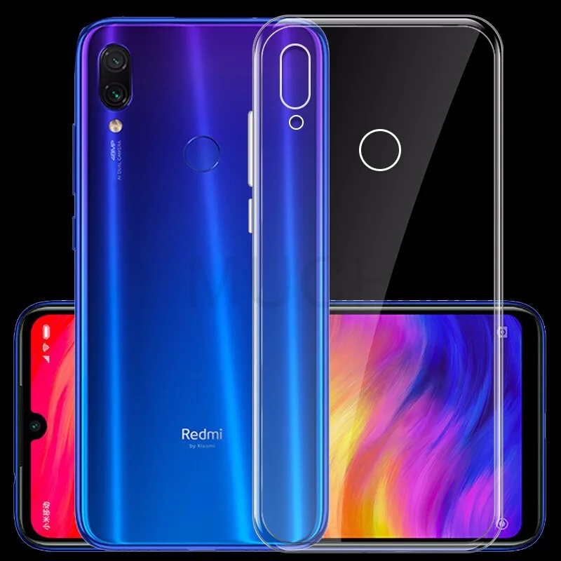Чехол MUCHI для Xiaomi Redmi 7 простой мягкий TPU прозрачный чехол телефона Redmi7 |