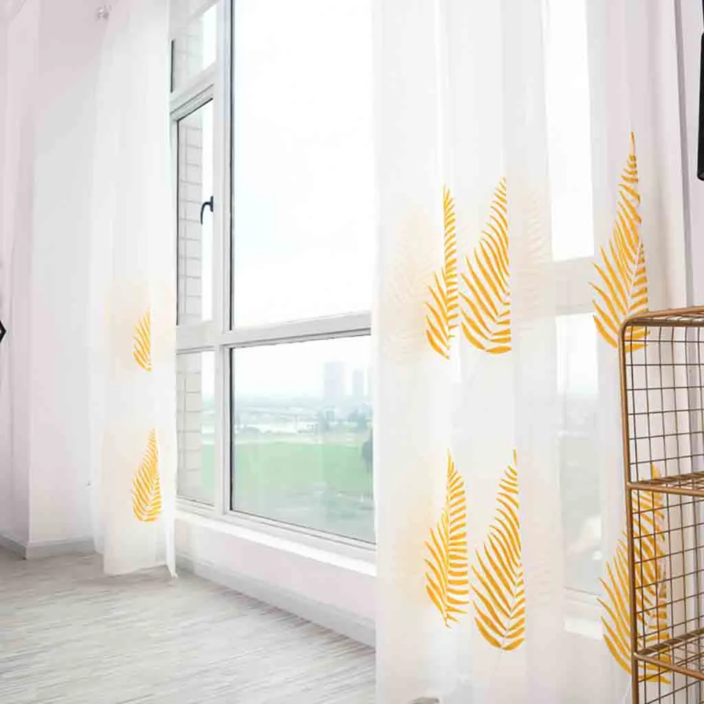 Gacsidy Store 100 × 200 см занавеска Тюль оконная драпировка панель отвесный шарф Valances