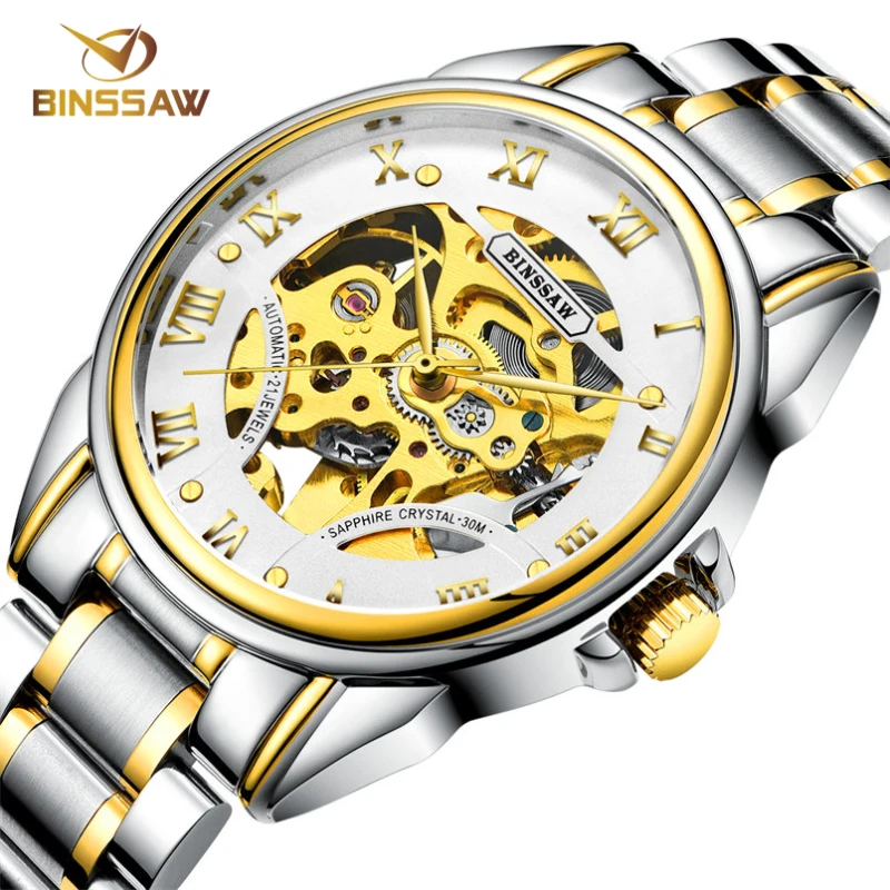 BINSSAW 2019 новые мужские оригинальные Роскошные Брендовые модные деловые