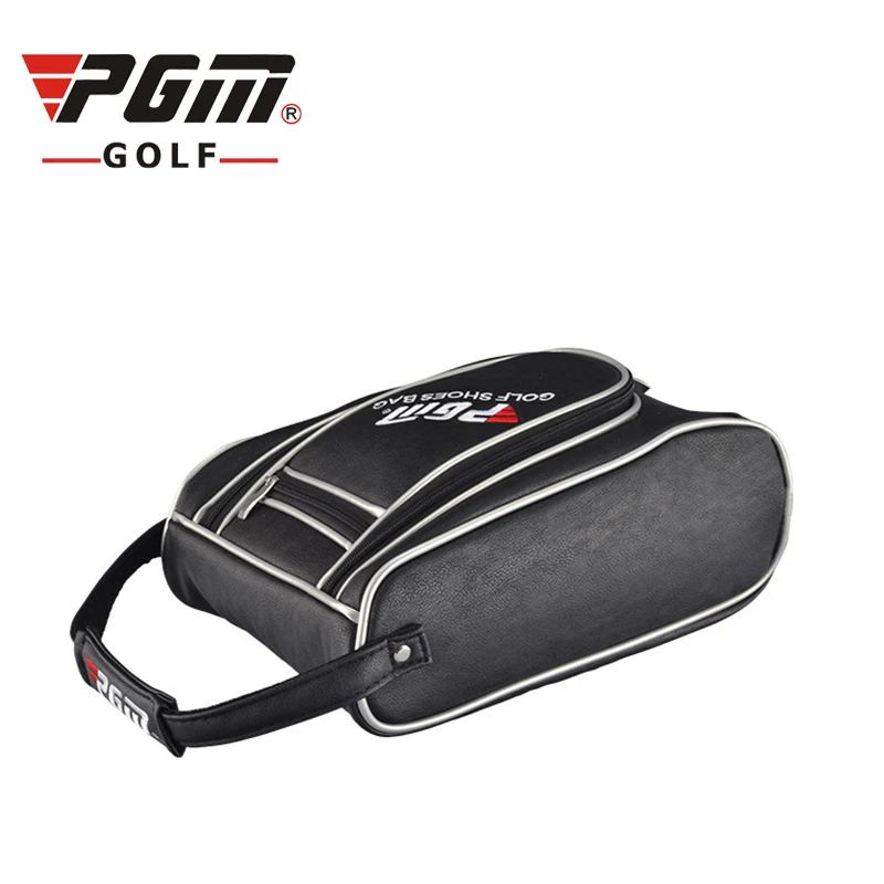Pgm Golf Shoes Bags For Man Pu Leather Waterproof Sport Bag Portable Women Outdoor Travel Package D0052 | Спорт и развлечения