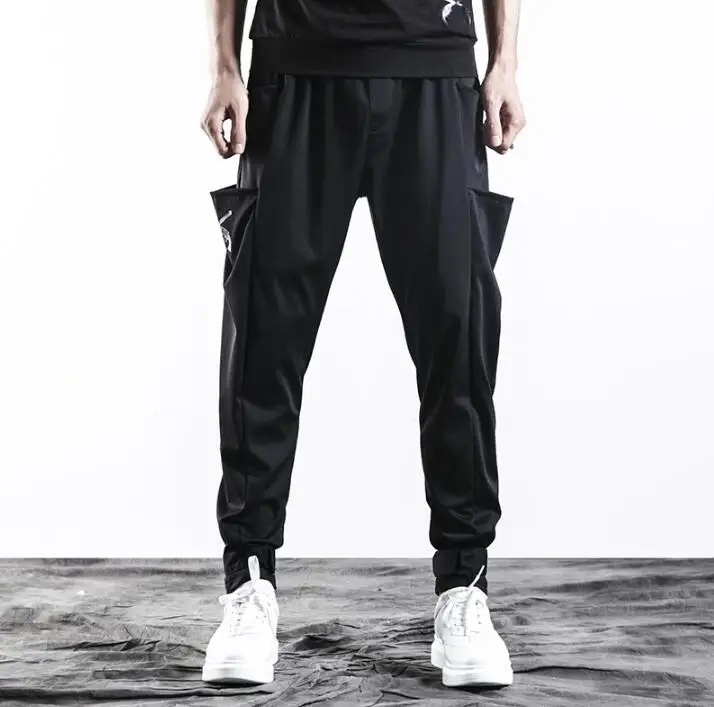 Spring summer thin casual personality fashion mens pants harem pant men feet trousers pantalones hombre korean pantalon homme