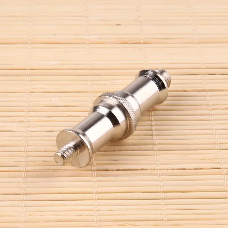 Spigot Stud Мужской адаптер Камера винт 1/4 3/8 для вспышки и зонта светильник штатив