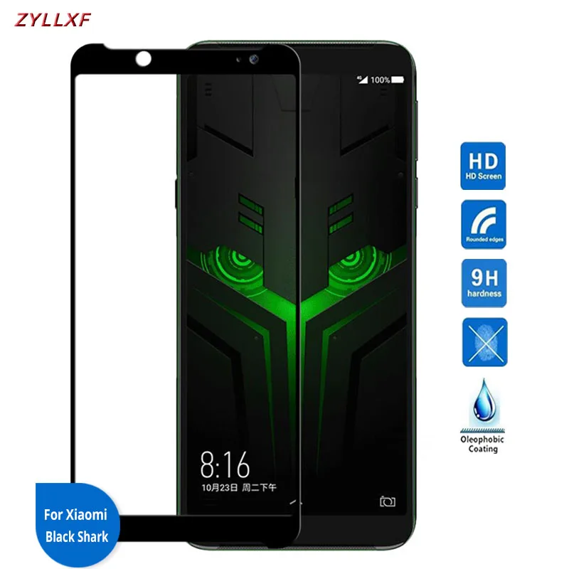 Для Xiaomi Black Shark Helo полное покрытие Закаленное стекло Защитная пленка 9H 2.5D защитная