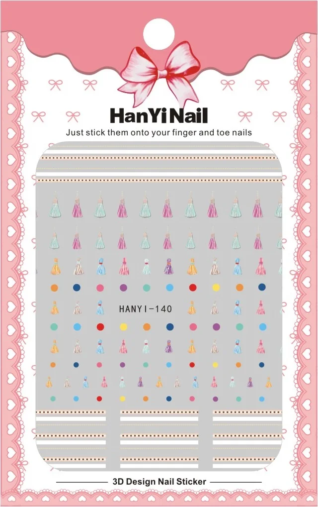 HanYiNail 135-152 Новинка Весна счастливый кот фантазия цветы ногти искусство стикер Harajuku обертки для ногтей наклейки Советы маникюрные наклейки
