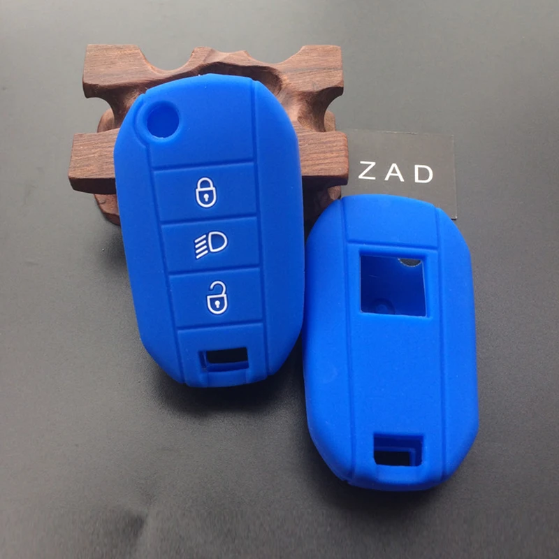 Силиконовый чехол ZAD для Peugeot RCZ 508 408 2008 407 307 4008 3008 208 308 Citroen Picasso Xsara C2 C3 C4 C5 C6 C8 |