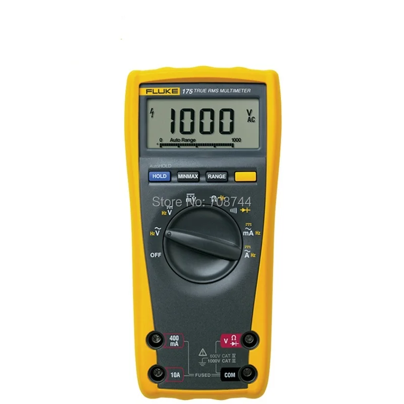 Fluke 175C 175 True RMS мультиметр Fluke цифровой мультиметр тестер! Новинка! F175C F175
