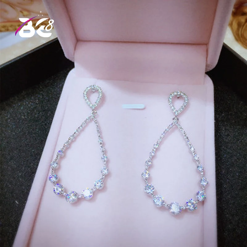 

Be 8 New Design Fashion Water Shape Long Drop Dangle Earrings for Women Girl Graceful Party Jewelry E554