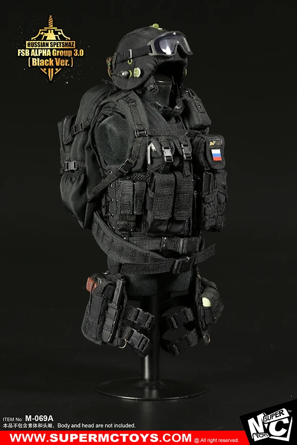 SuperMCTOYS M-069 1/6 русский спецназ FSB Alfa Group 3,0 Набор для 12 дюймовых фигурок DIY