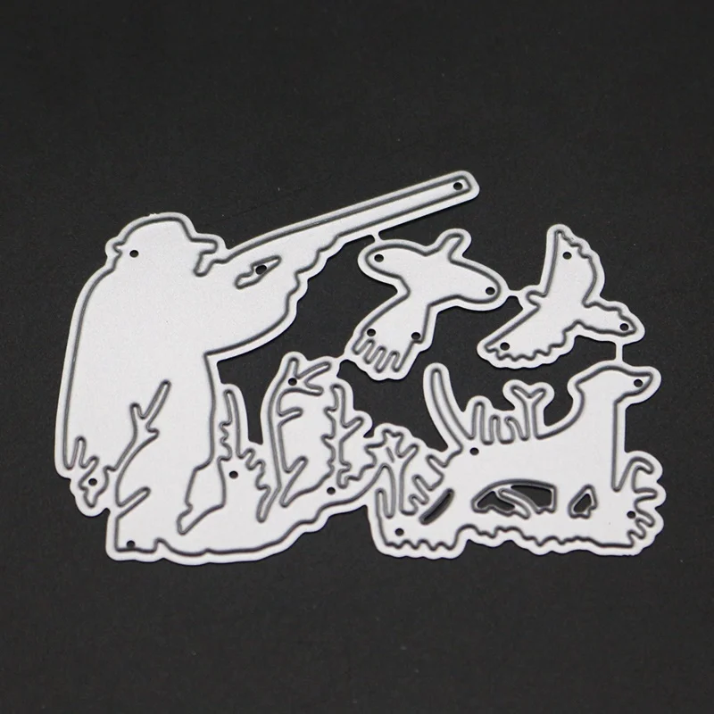 Huntsman металлические Вырубные штампы для скрапбукинга фотоальбома тиснение DIY