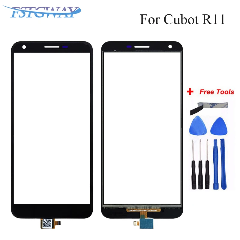 5.5&quot For Cubot R11 Touch Panel Screen Digitizer Replacement Glass Sensor + Tools+Adhesive | Мобильные телефоны и