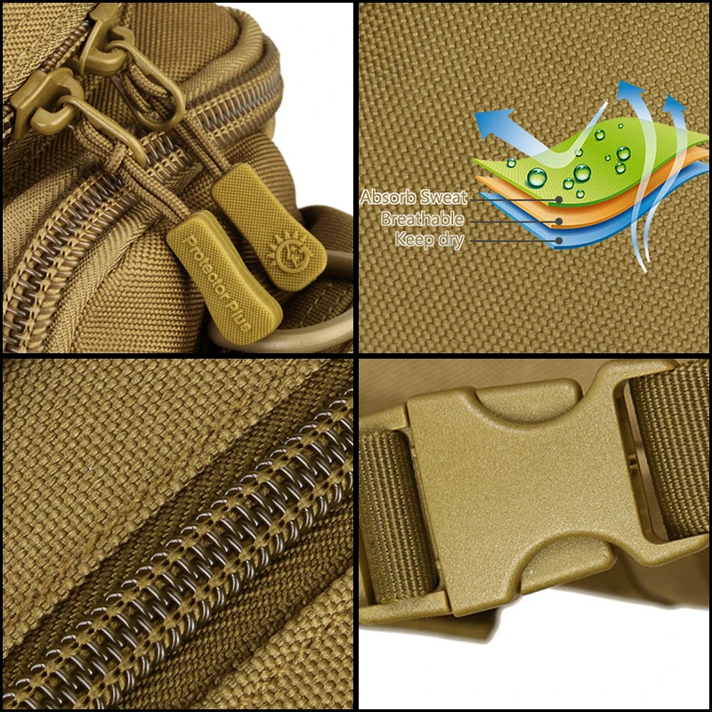 Мужской нейлоновый рюкзак в стиле милитари дорожный ранец на плечо для ноутбука