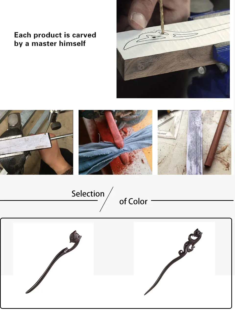 Соблазнительная Лисичка andalwood Hairstick для женщин в этническом стиле, модные украшения для волос, головной убор, Шпилька для женщин, украшение для головы, подарок