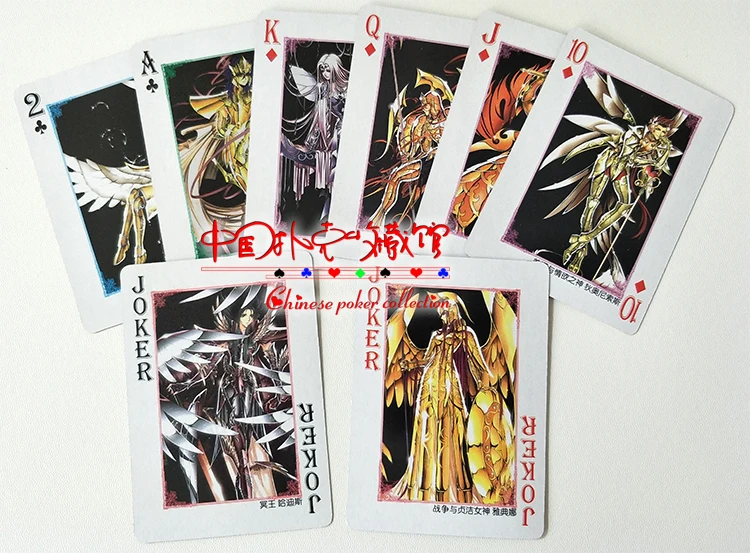 Новые милые Мультяшные бумажные покерные игральные карты для