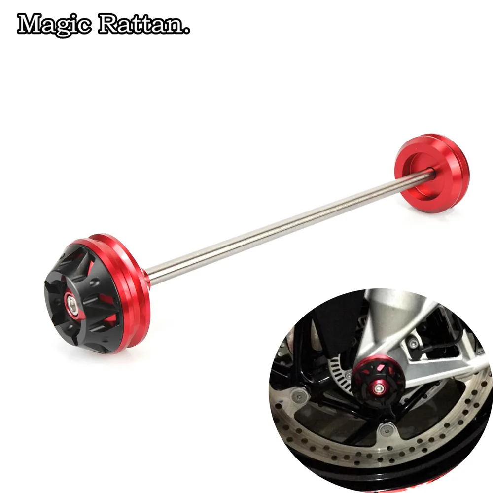 Мотоцикл передняя ось вилка крушение ползунки колпачок колесо защита от падения