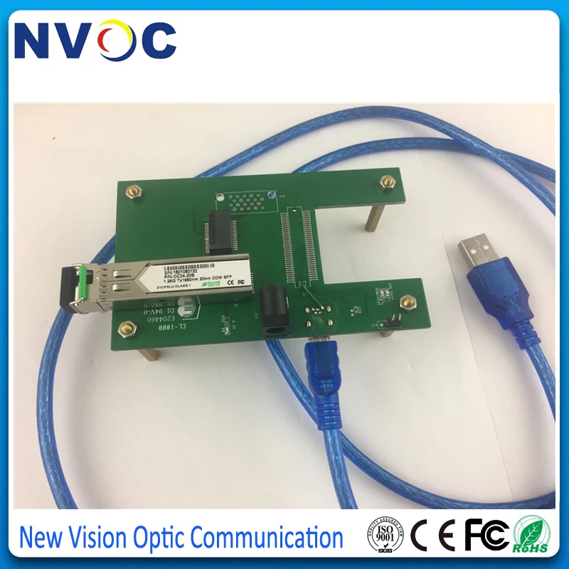 1 25G SFP 10G +/XFP оптический трансивер тестовая плата программатора/считывание кода