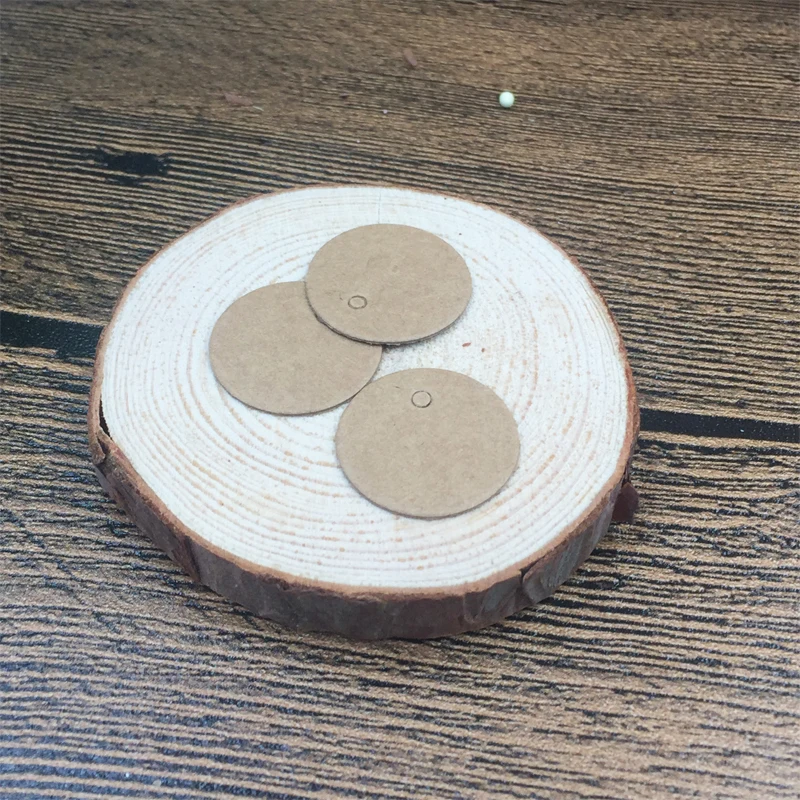 5000 шт. круглые ярлыки из крафт-бумаги для ювелирных изделий | Украшения и